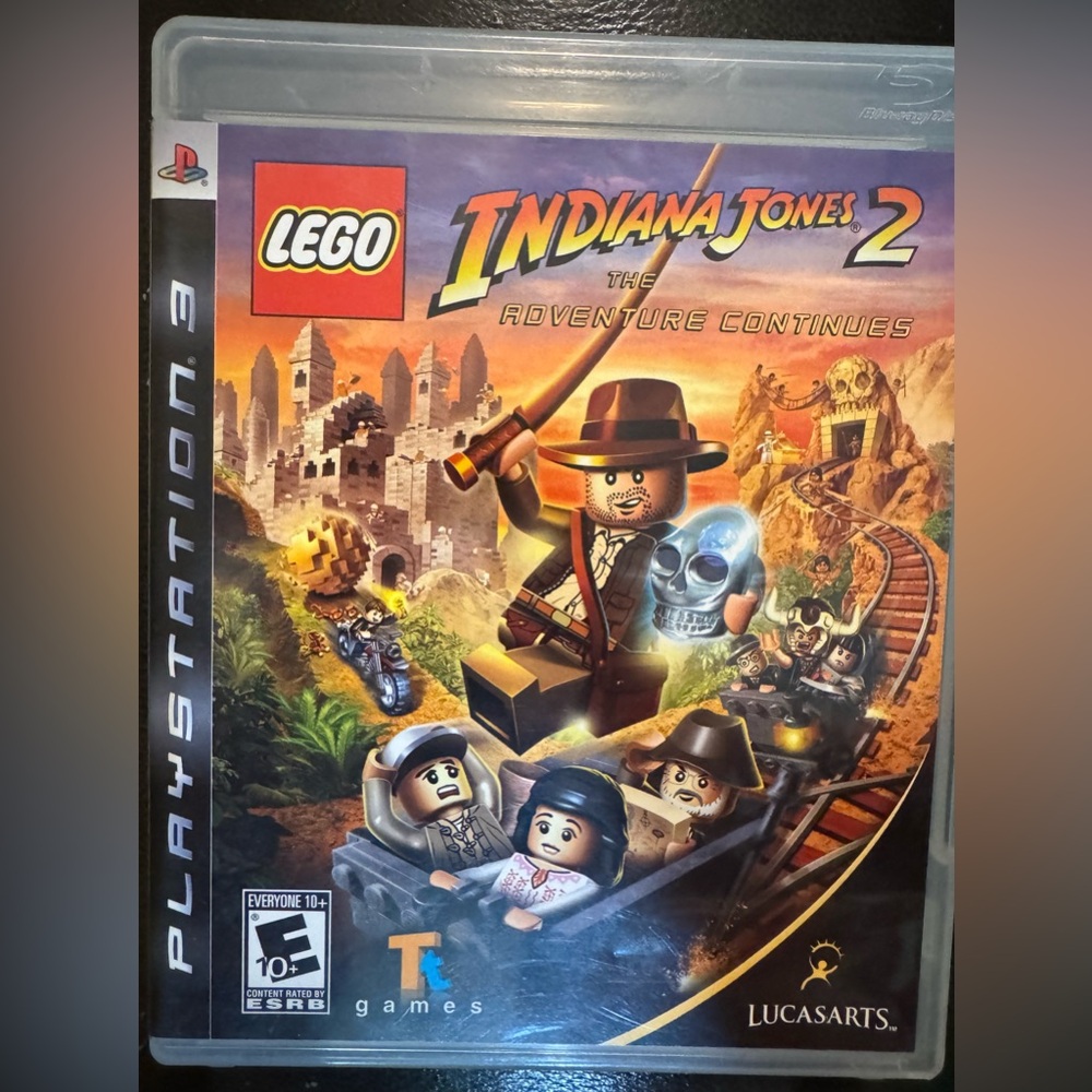 LEGO Indiana Jones 2: The Adventure Continues (Sony PS3, 2009) CIB with Manual